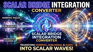 Transform Any Energetic Audio into a Powerful Scalar Field