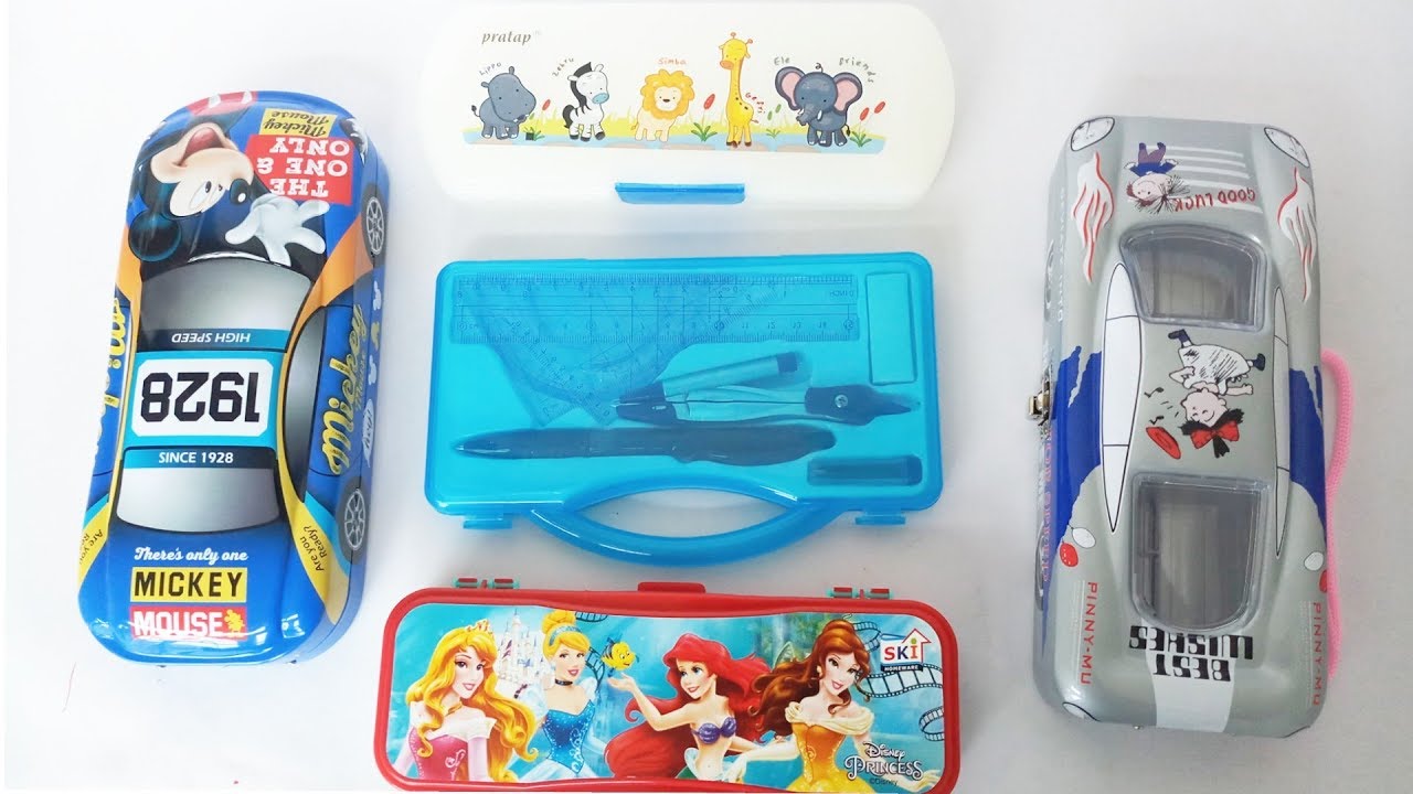 feel the barbie pencil box and craft kit