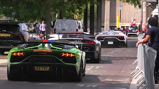 Gumball 3000 Leaving London - DDE Back On The Road! Mat Armstrong Broken Down :/