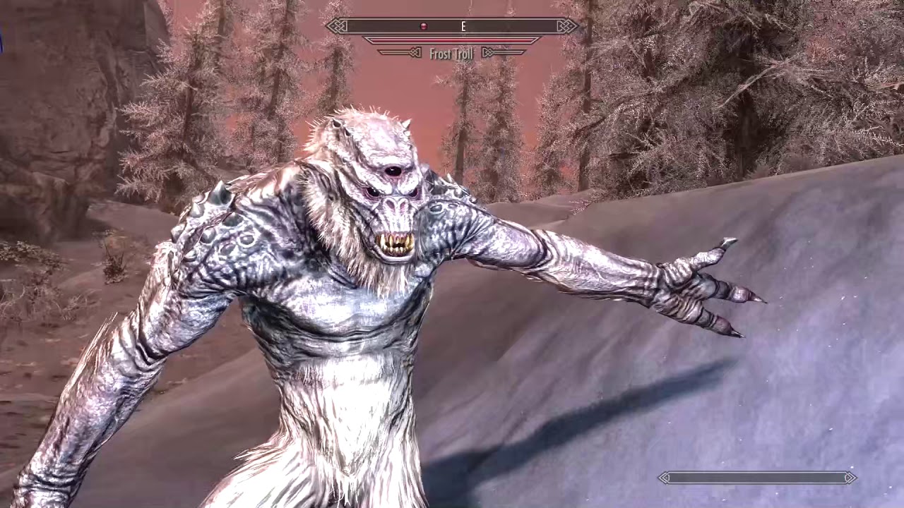How to get Troll Fat ingredient Skyrim YouTube