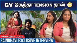 GV இருந்தா Tension தான் 🙄 | Playback Singer Saindhavi Exclusive Interview | Actor GV Prakash Family