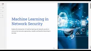 CYB 504 Survey Deliverable Three Paper Discussion on Machine Learning In Network Security.