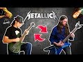 17 Metallica songs w/ SWAPPED Bass & Guitar (feat. Denis Pauna)