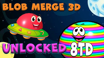 Blob Merge 3D | Unlocked 8Td | walkthrough/gameplay
