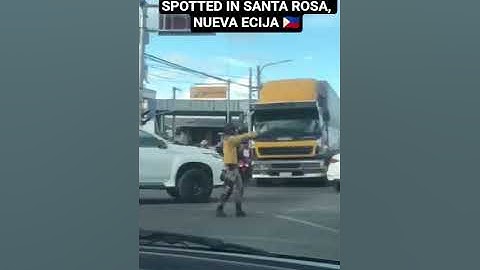 Dancing Traffic Enforcer spotted in Santa Rosa, Nueva Ecija 🇵🇭 (Jan 2023) #shorts #nuevaecija