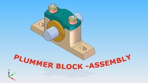 Plummer Block Assembly tutorial | Solid Edge |  in  Kannada | ಸಾಲಿಡ್ ಎಡ್ಜ್ ಕನ್ನಡ -ಸಂಚಿಕೆ-10