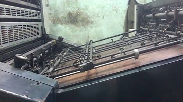 Máy in offset 2 màu komori L440, đời 1997, khổ in 72 x 102