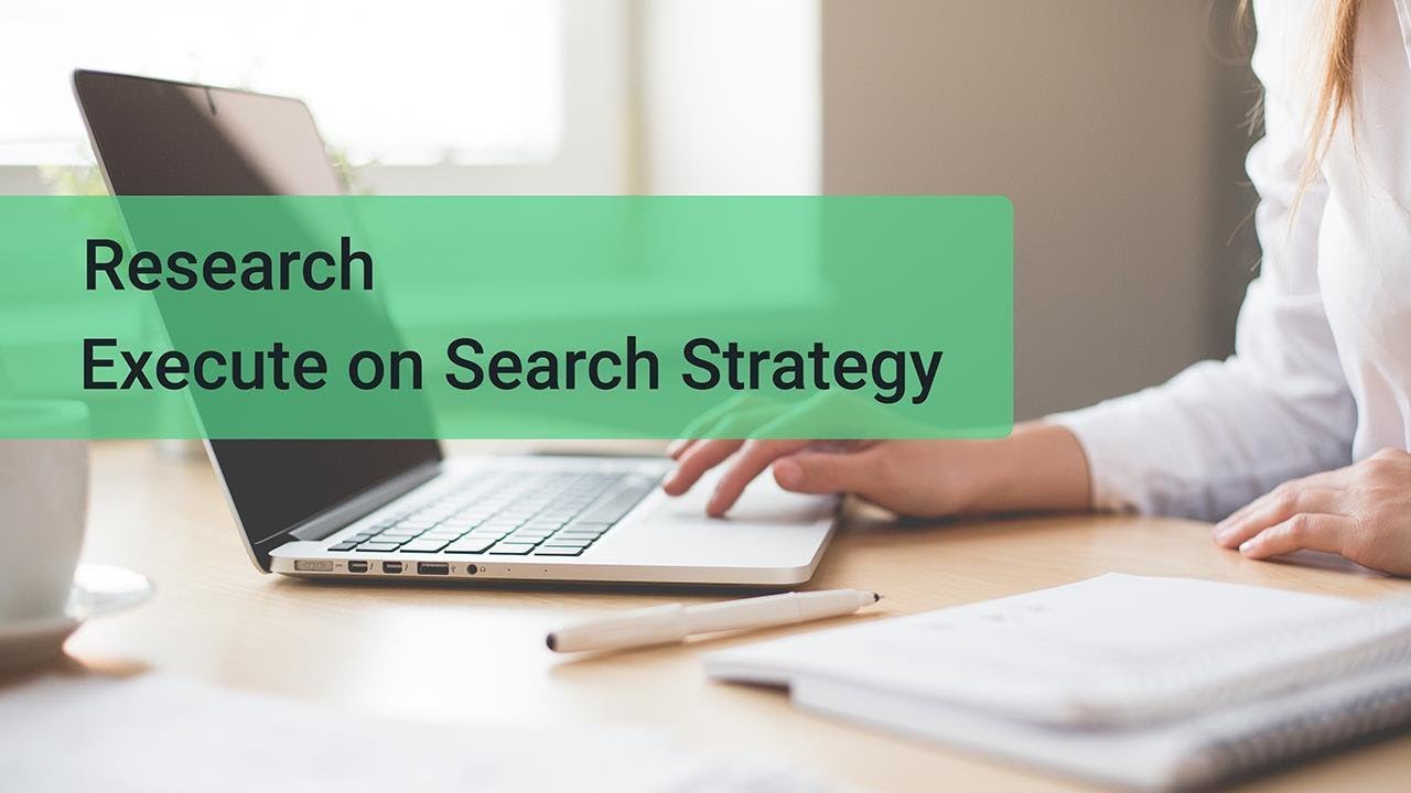 Stage 4a Research - Execute Search Strategy - YouTube