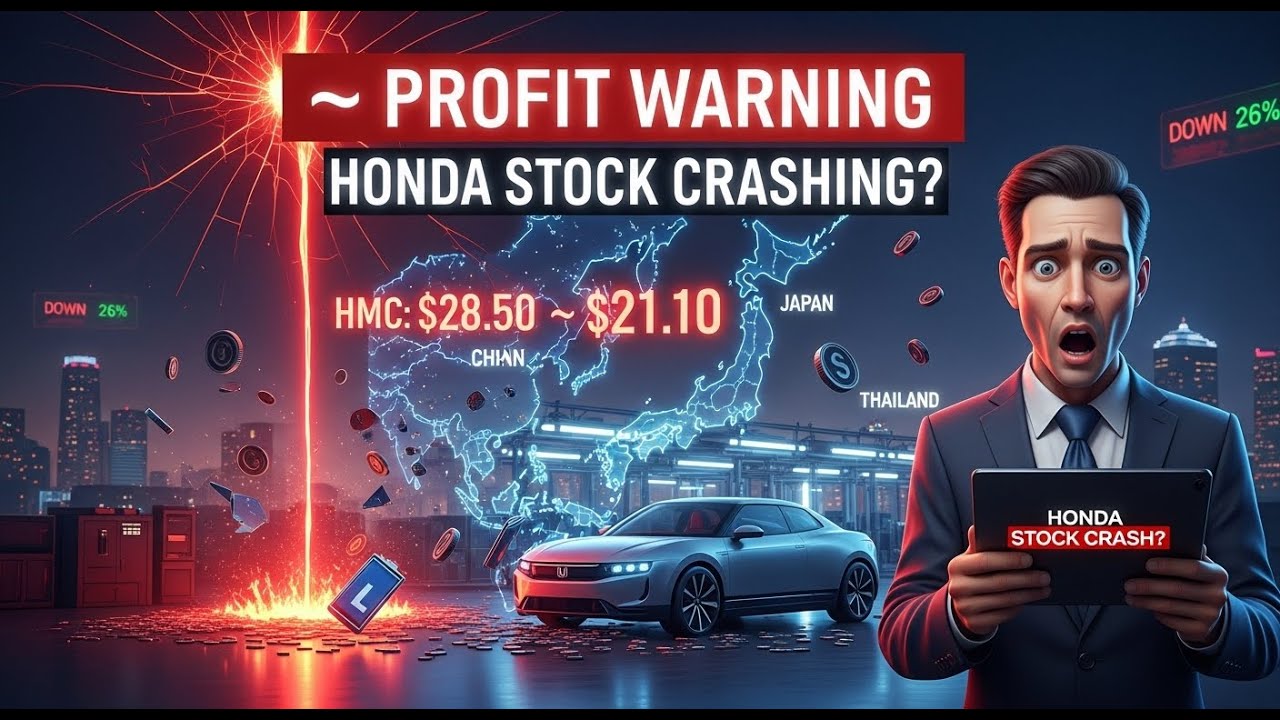 Акции Honda: анализ предупреждения о прибыли (стоимость электромобилей и замедление экономики Азии)