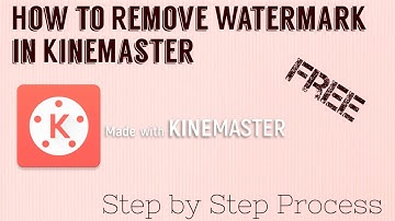 HOW TO REMOVE WATERMARK IN KINEMASTER ( Tagalog) | Steph Concepcion