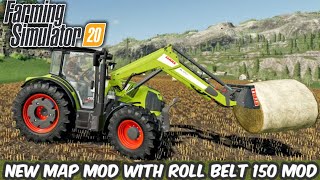 Fs 20 New Map Mod With Roll Belt Mod Download.