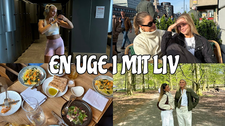 VLOG: En mega hyggelig og sjov uge i mit liv!