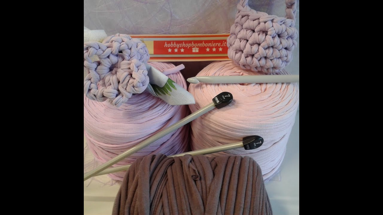 Fettuccia Uncinetto Per Borse Cestini Tappeti Culle Stafil Noodles