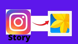how to put instagram story direct in gallary 