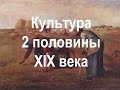 Культура 2 половины XIX века