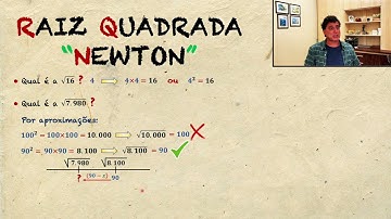 Raiz Quadrada  - Método de Newton ( disfarçado)