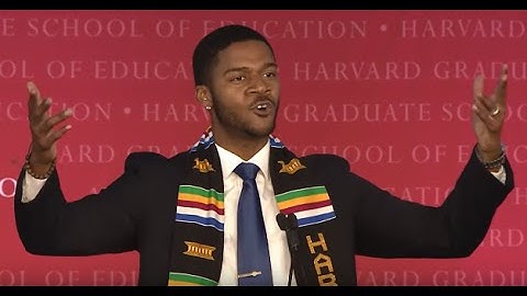 Harvard Graduation Speech Called 