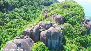 Mavic mini on Mahe island, Seychelles