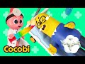 Tolong! Ayah Terluka😫 | Bermain Dokter Anak | Kartun Anak | Cocobi Bahasa Indonesia