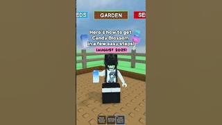 Tutorial how to get candy blossom in grow a garden #roblox #growagardenroblox #growagarden