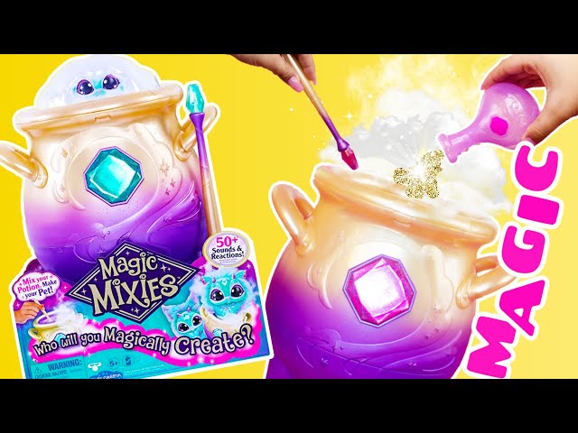 Magic Mixies Cauldron Who Will You Magically Create?! Blue & Pink Cauldron  