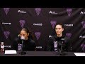 Veronica Burton and Cecilia Zandalasini Break Down Win at Washington Mystics | August 14, 2025