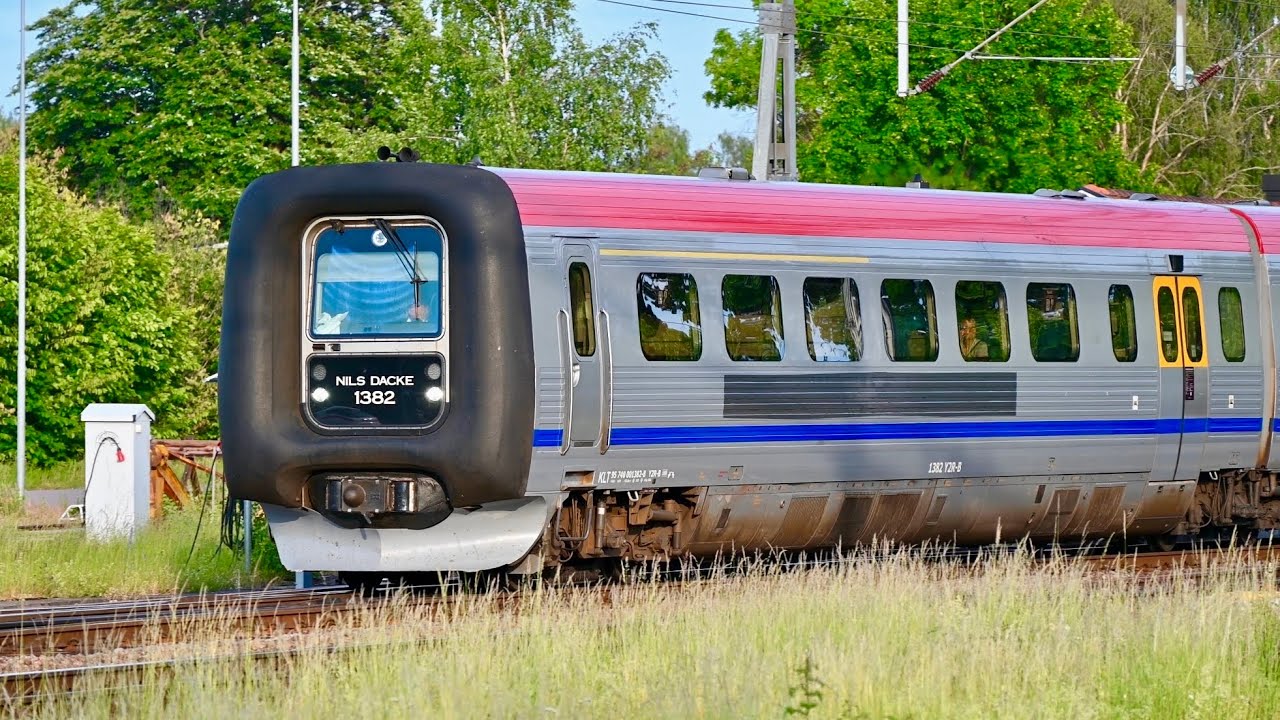 Sommar på Järnvägen del 32 - Tåg i Linköping