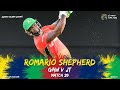 Romario Shepherd SIXES | 72 NOT OUT | GAW vs JT | CPL 2021