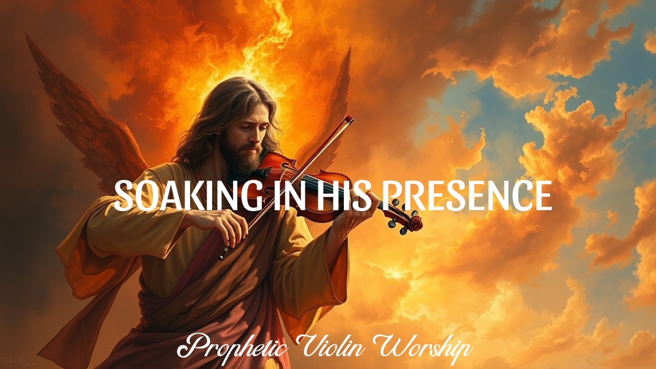 Prophetic Violin Worship | SOAKING IN HIS PRESENCE | Background Worship ...