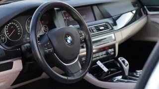 Bmw 5d Sport Silber Automatik Leder Limousine Review Youtube