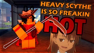 HEAVY SCYTHE IS AMAZING (Roblox Combat Warriors)