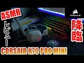 【CORSAIR💯K70 PRO MINI】世界最強コンパクトキーボード㊗️提供‼️ASMR&レビュー🥳【&HS80 RGB USB/M65 RGB ULTRA】フォートナイトやってみた♪