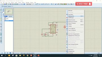 Simple Pulse Generator using 555 timer (Proteus Simulator)