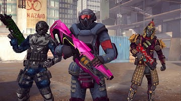 Modern Combat 5 | How to be "PRO" using bounty hunter with verr power. "TRICK"(FULL MATCH)