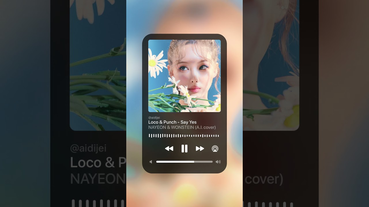 TWICE Nayeon & WONSTEIN sings Loco & Punch - Say Yes (A.I. cover) 