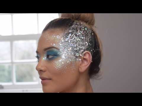 Galaxy Ice Queen Makeup 