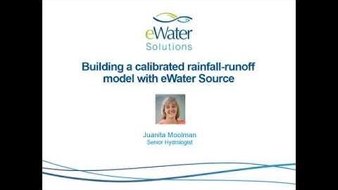 Building a Calibrated Rainfall Runoff Model with eWater Source