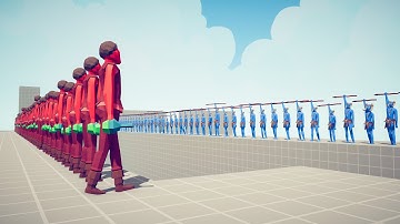 50x POTION SELLERS vs 50x EVERY RANGED UNITS - Totally Accurate Battle Simulator