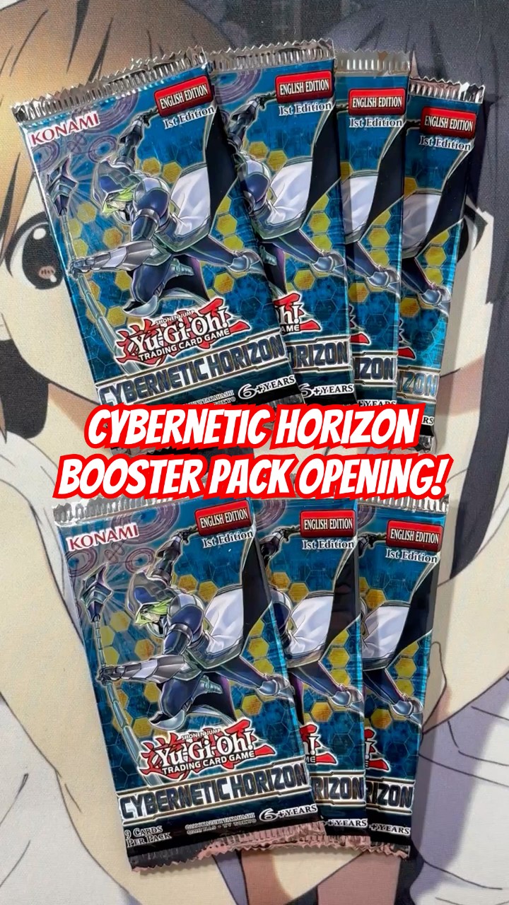 Opening Seven Cybernetic Horizon Yugioh Booster Packs TCG - YouTube