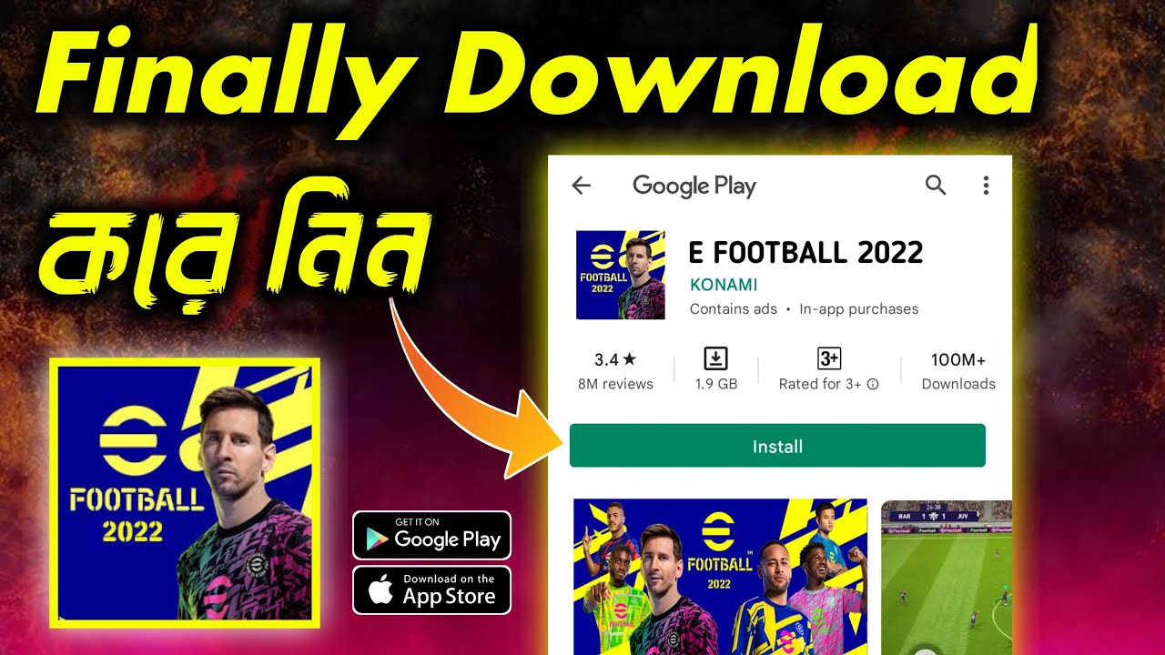 How to Download Pes 2022 Mobile | Pes 2022 Mobile Release Date | Pes 2022 Mobile Download