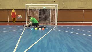 Goalkeeper training futsal ( Qatar national team )