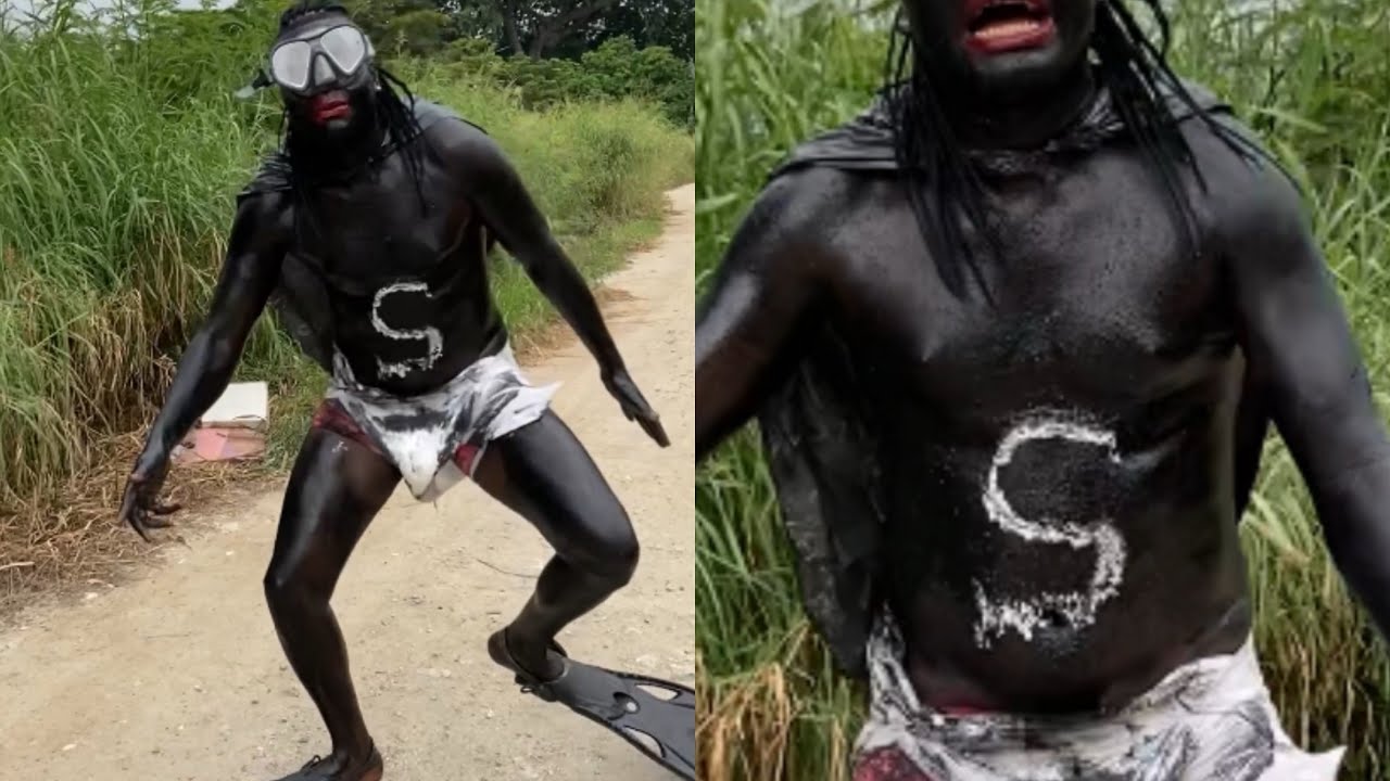 Lo  dejaron como el d3pr3dad0r 🤣🤣🤣🤣