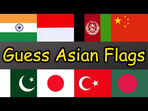 FLAG QUIZ: ASIAN CONTINENT EDITION - Guess the Country 