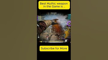 Best Mythic weapon in CODM #callofdutymobile #codmobile #codm #shorts