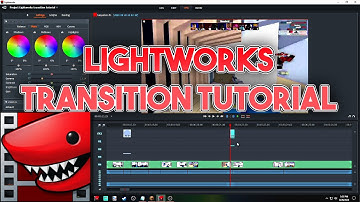 How to ADD a TRANSITION in Lightworks! (3 Minute Tutorial)
