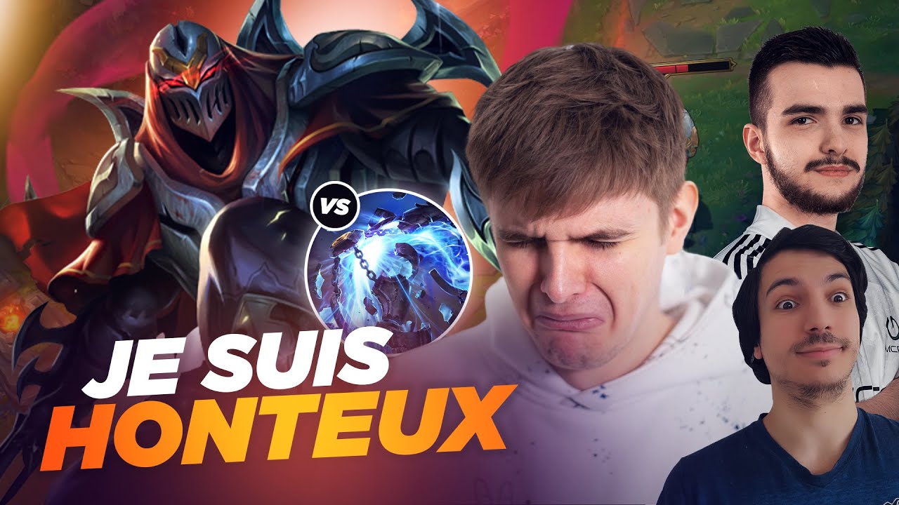 RHOBALAS : NORMALE GANG | JE SUIS HONTEUX SUR ZED - ZED VS XERATH | LOL FR