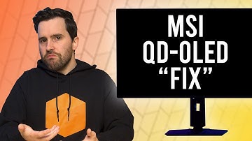 MSI Has Not Fixed QD-OLED Brightness & Panel Dimming - Latest Firmware Tested