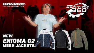 Motoworld 360: Komine Enigma G2 Jacket Review 🏍️🔥 | CE Protection & Everyday Riding Features