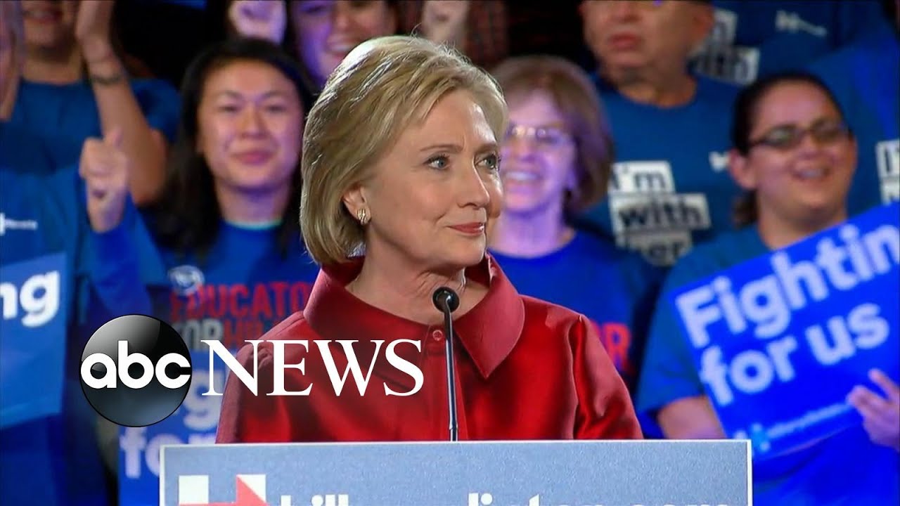Hillary Clinton Wins the Nevada Caucuses Over Bernie Sanders - YouTube