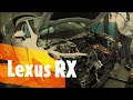 рихтовка  Лексус RX  1 часть кузовной ремонт рихтовка геометрия кузова #garage880#lexusrx#рихтовка